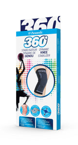 Stabilisateur de genou Dynamic, EC3D, EC3D sports, EC3D sport, compression, sports, sport, récupération, support